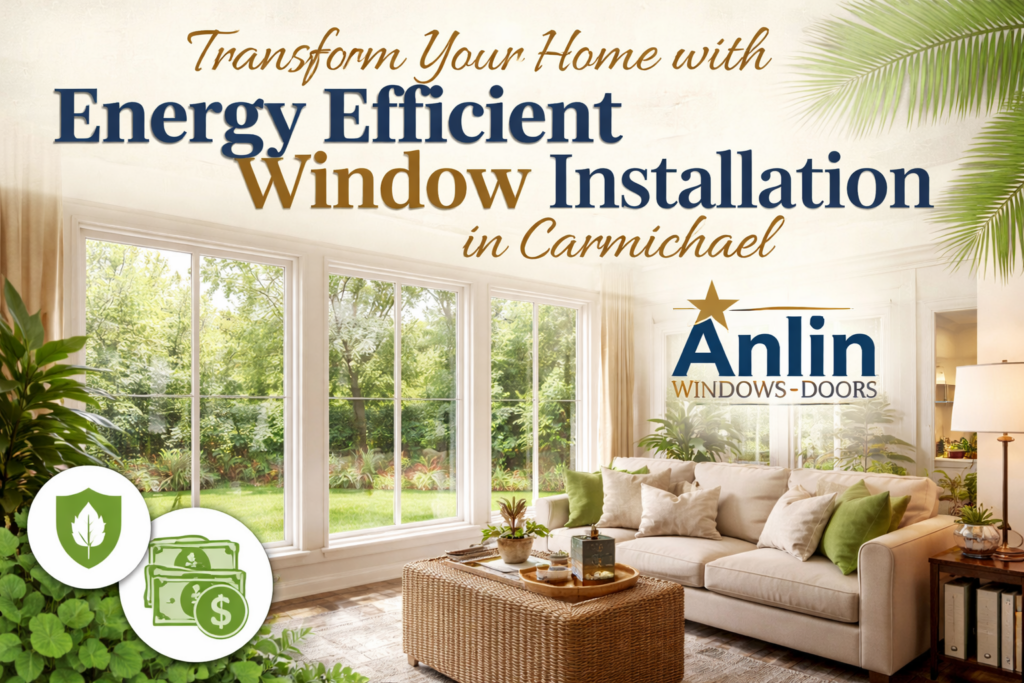 Transform Your Home with Energy Efficient Window Installation in Carmichael